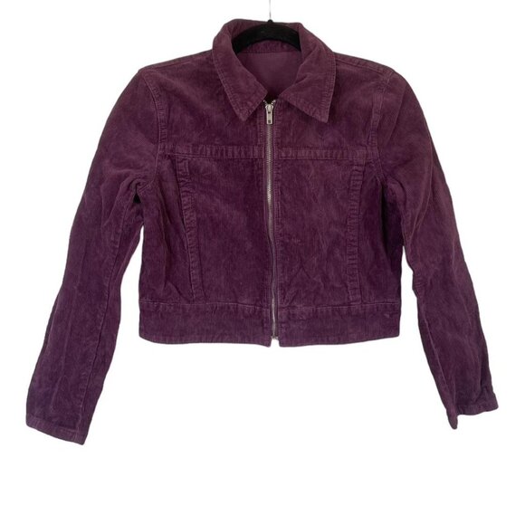 Brandy Melville Jackets & Blazers - Rare Brandy Melville corduroy purple jacket